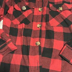 Flannel Jacket Size Large