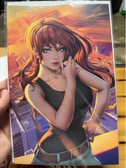 Amazing Spider-man r1c0 cover virgin variant virgin cover comic book asm Mary Jane Watson