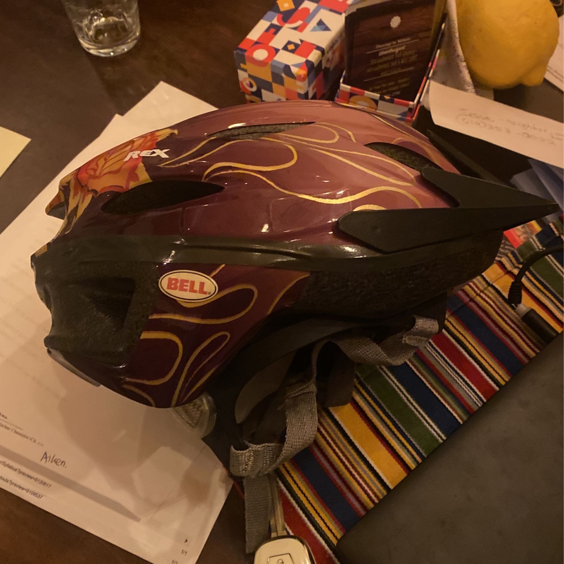 Kids Bicycle Helmet For Girls With Visor