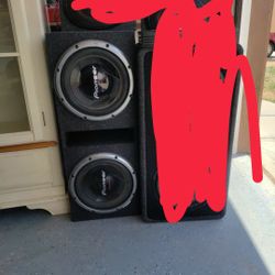 Pioneer Subwoofers 12'
