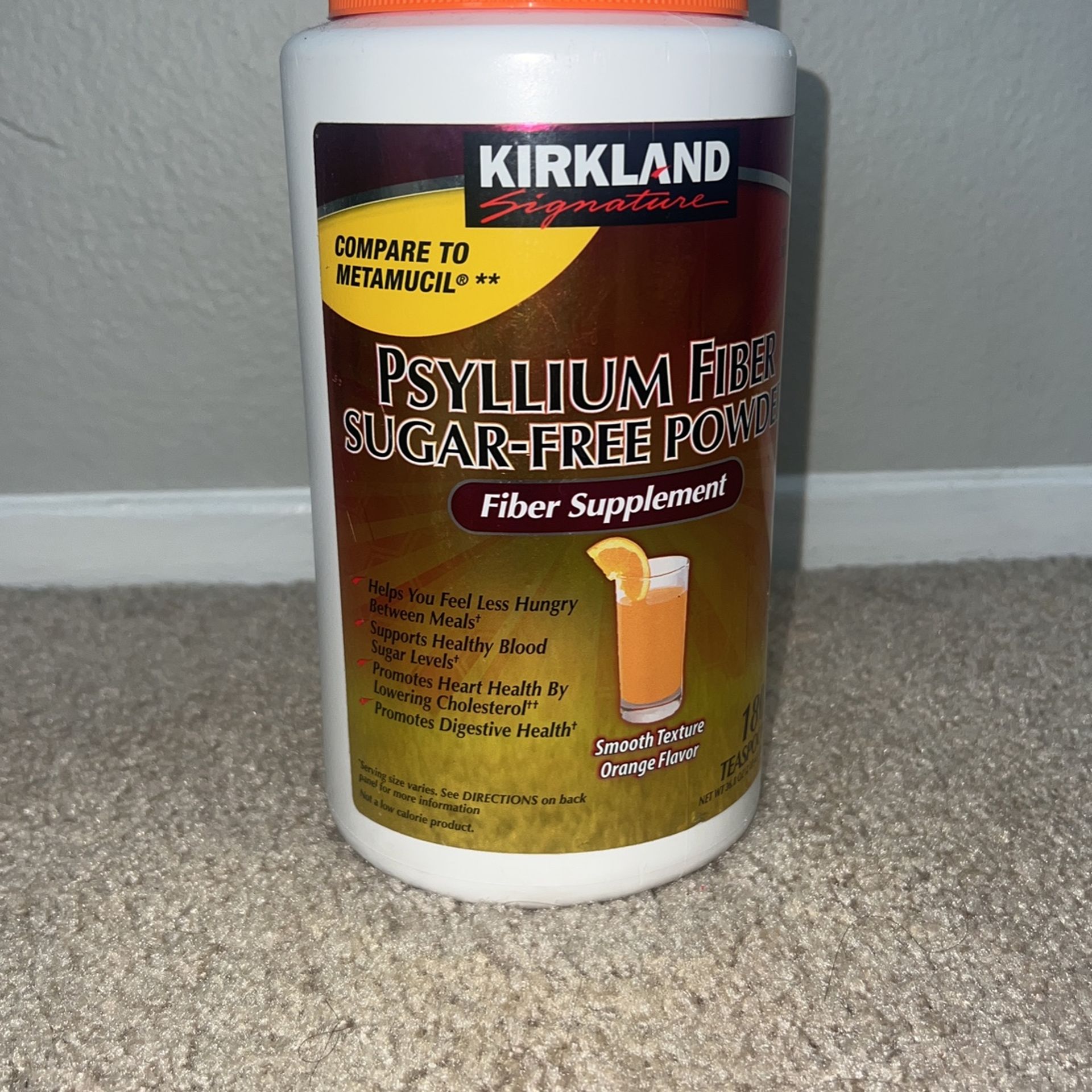 Kirkland Psyllium Fiber Sugar Free Powder