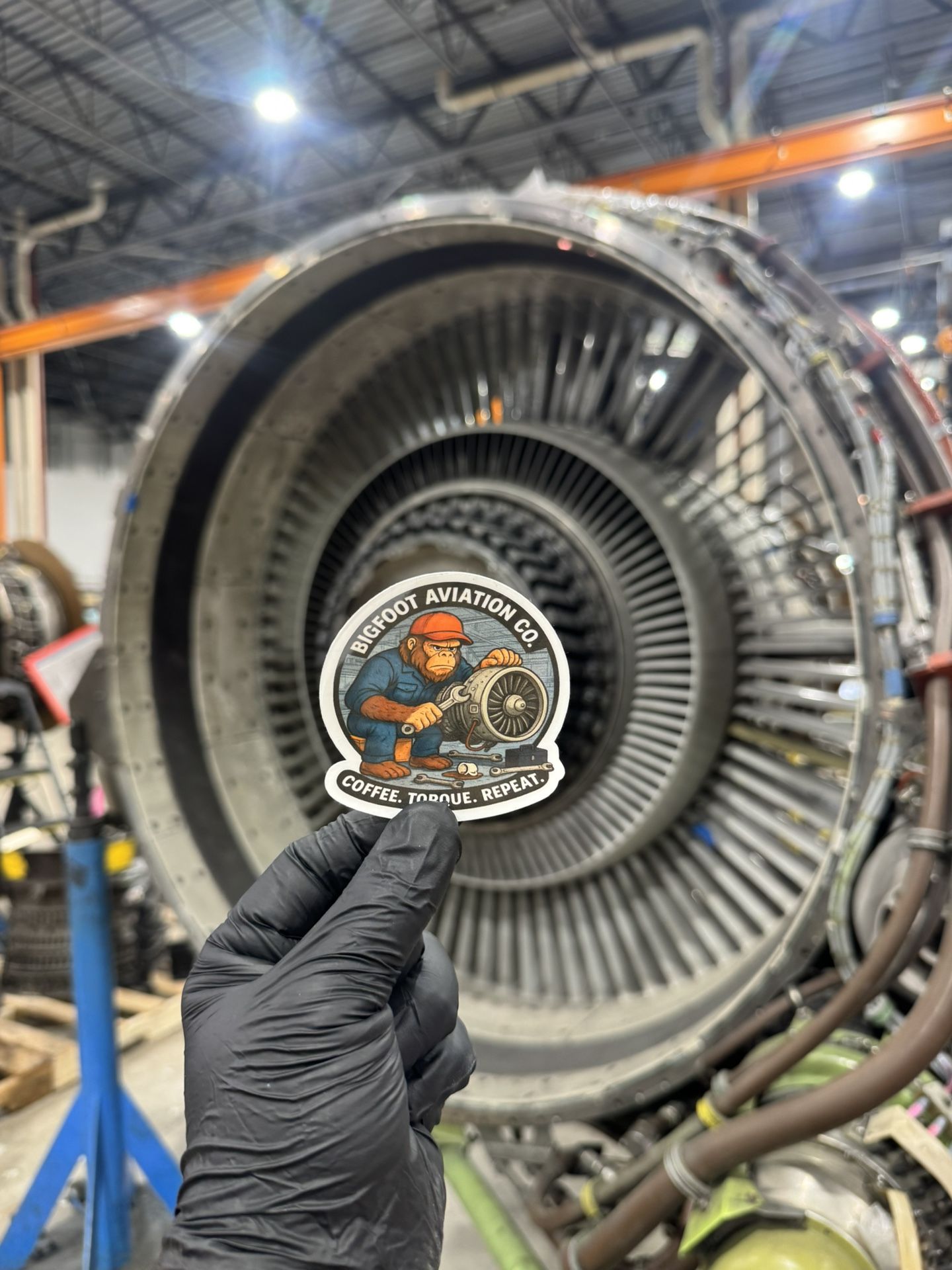 Bigfoot Aviation Stickers 