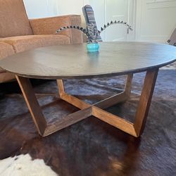 West Elm Dark Walnut Coffee Table 