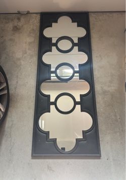 Large Z Gallery Metal Framed Mirror
