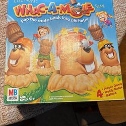 Whac-A- Mole Game. 