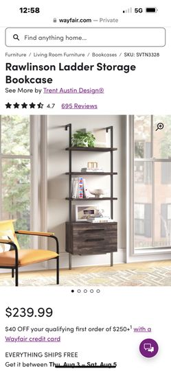 Brand New- In Box Book shelf