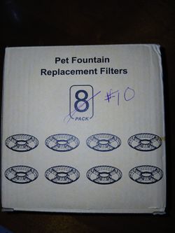 Pet water filters
