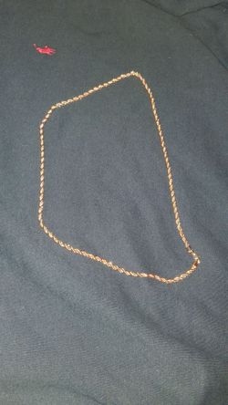 Gold chain 14k authentic.