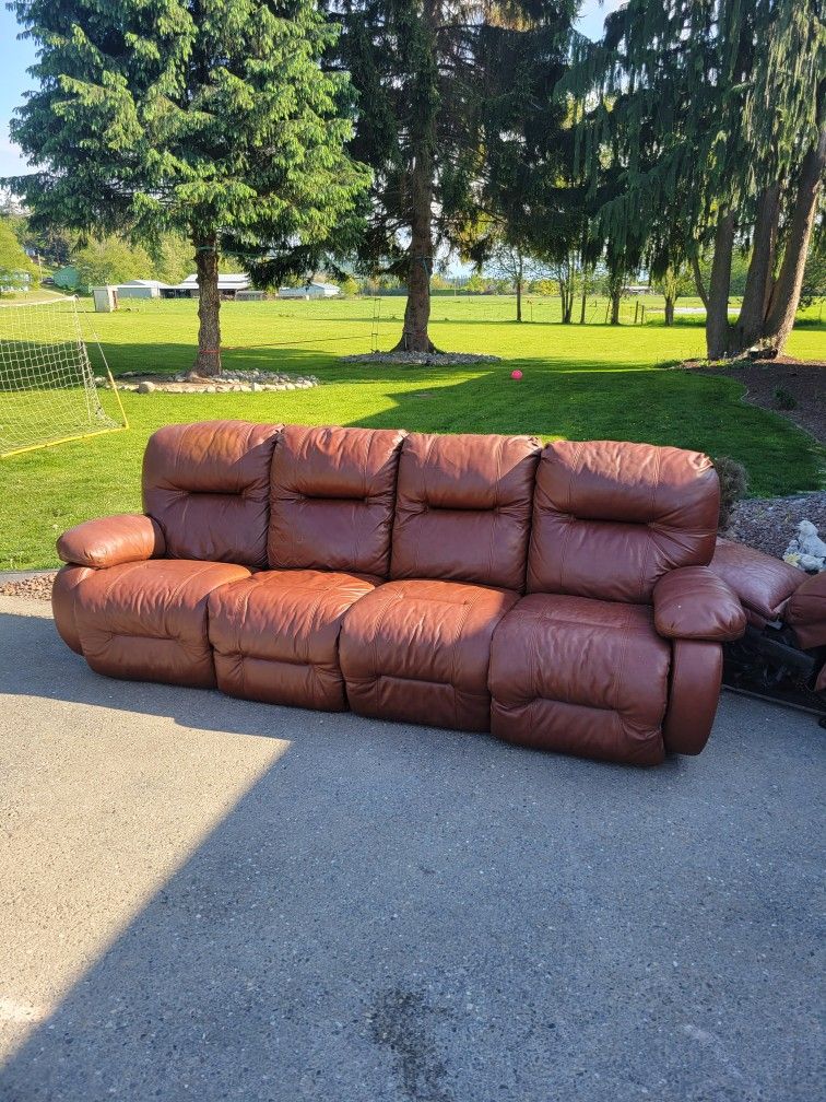 Leather Sofa