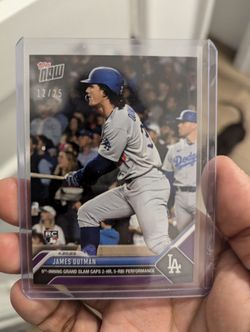 12/25 James Outman Rookie Card