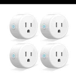Govee Matter Smart Plug, WiFi & Bluetooth Plug Work with Alexa & Google Home, Smart Outlet with Schedule & Timer, Matter Smart Home with Voice
