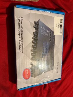 ADL-EQ9 9-Band Graphic Equalizer with Line Driver