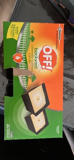 Off Citronella Candle