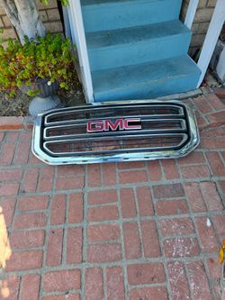 15-20 Yukon SLT Chrome Front Upper Grille Grill Panel Assembly 