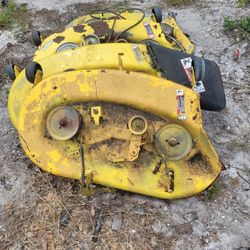 ((READ AD))(($160 EACH))((42" L Series Johndeere Deck)) Mower