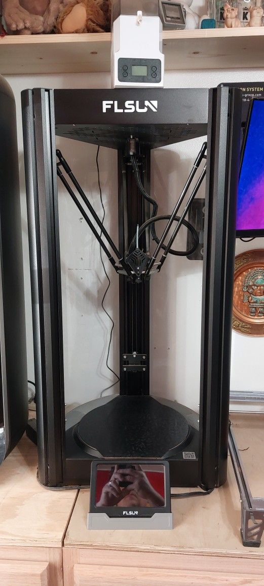 FLSUN V400 with side enclosure and filament dryer