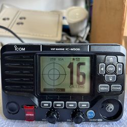 ICOM IC-M506 Marine Class D DSC VHF Radio AIS IC M506 NMEA2000 25W Transceiver