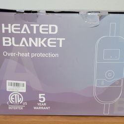 Heated Blanket Over - Heat Protection ( Brand New, Never Used ) For $40