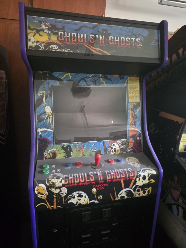 Capcom Ghouls N Ghosts Arcade Game