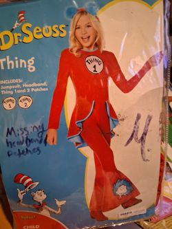 Dr.Seuss, Thing costume.