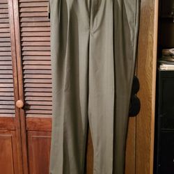 Bagazio Men Pants Size 42, Olive Green