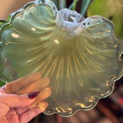 Green Glass Shell 
