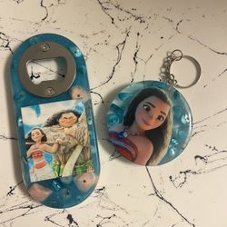 Moana Bottle Opener & Keychain