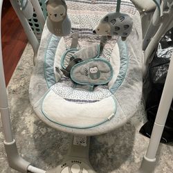 Ingenuity Compact Lightweight Portable Baby Swing
