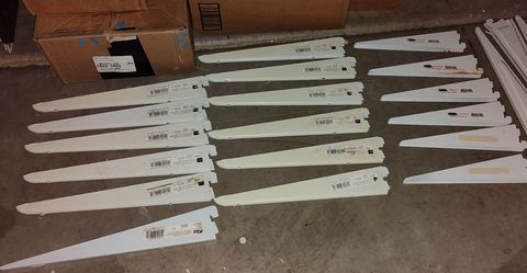 Shelf brackets 9" and 11"