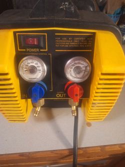 AC Refrigerant Recovery Machine