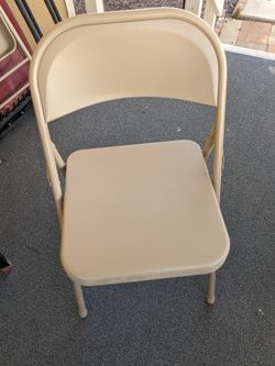 2 Newer Folding Chairs 