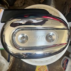 Harley Sportster Air Cleaner, Chrome, Complete With Air Filter 