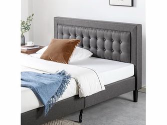 Upholstered Platform Bed Frame new in box. We also can offer deliver and mattress if needed.
