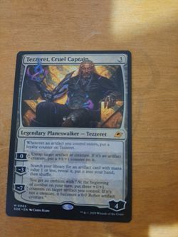 Tezzeret, Cruel Captain MTG Planeswalker Card