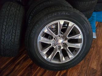 20" CHEVY TAHOE  WHEELS TIRES & SENSORS
