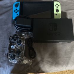 Nintendo Switch With Controller Pro