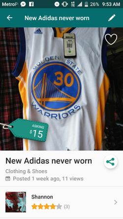 New Adidas men's jersey