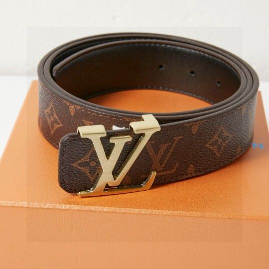 Brand new luxury leather belts for men