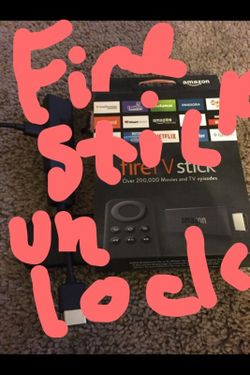 AMAZON FIRE STICK UNLOCK