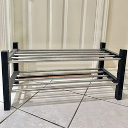 IKEA TJUSIG Shoe Rack Black 