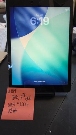 Apple ipad 8th gen wifi and cellular! Make me an offer