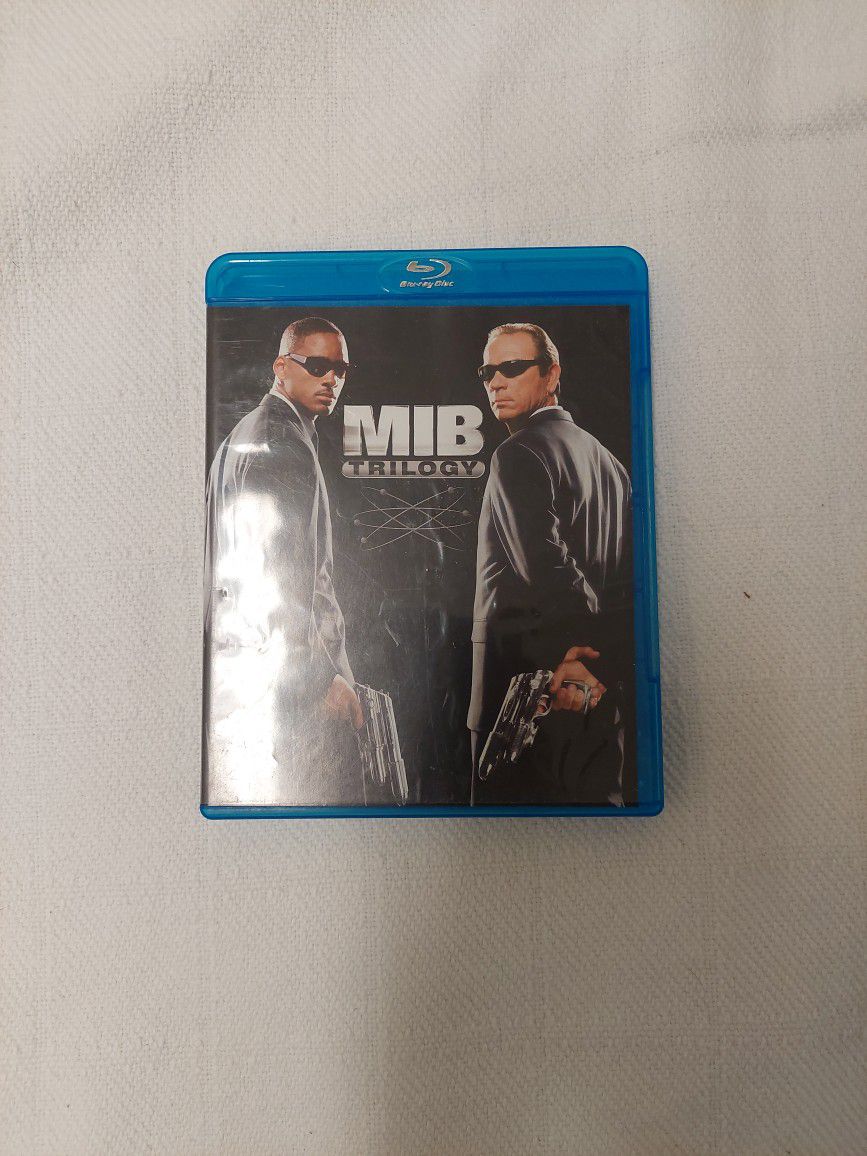 Men In Black Trilogy Blu Ray Discs