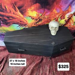 Coffin Shaped Coffee Table 