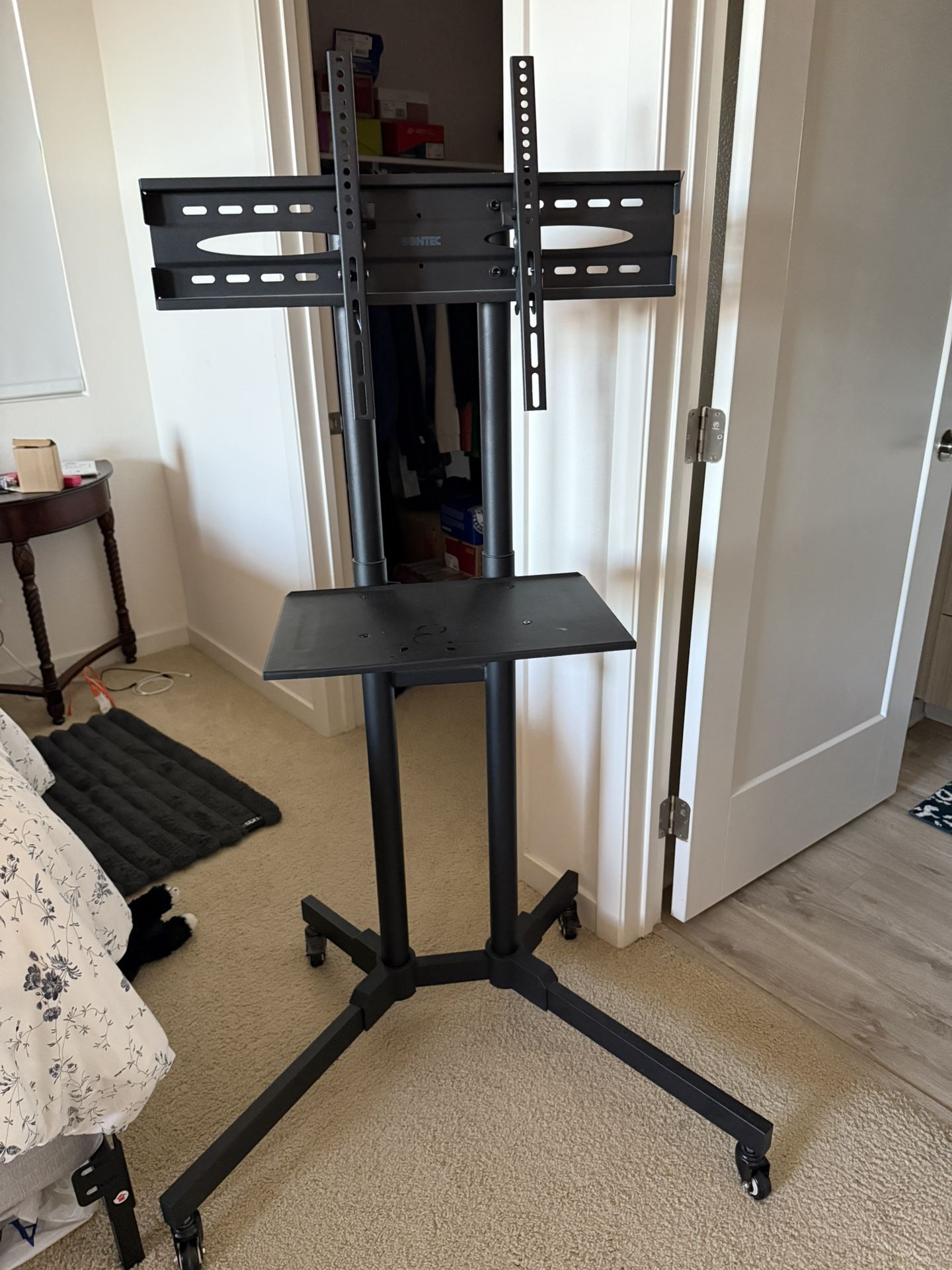 Bontec Rolling Tv Stand 