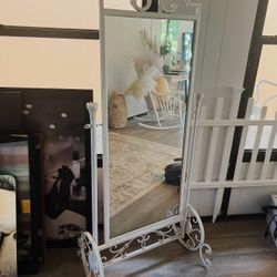 Iron Antique full length Mirror