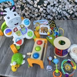 Baby Toy And Book Bundle 
