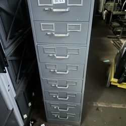 Index Card File Cabinet 