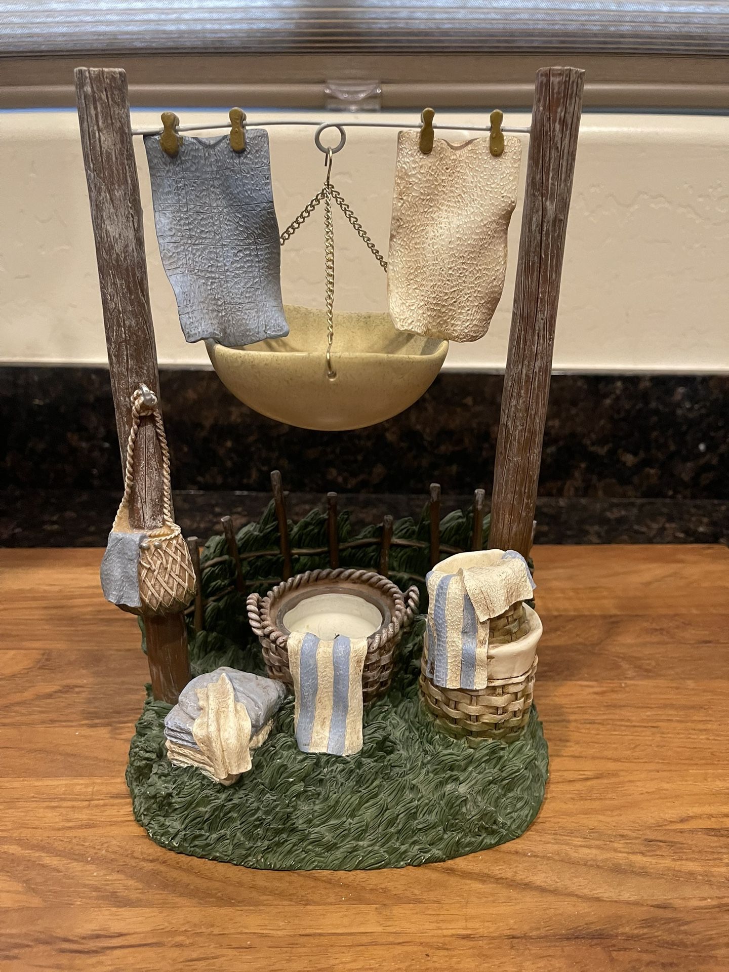 Yankee Candle Laundry Clothes Line Tea light