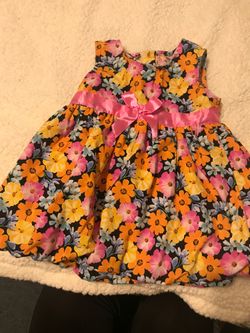 Cute flower dress 18month