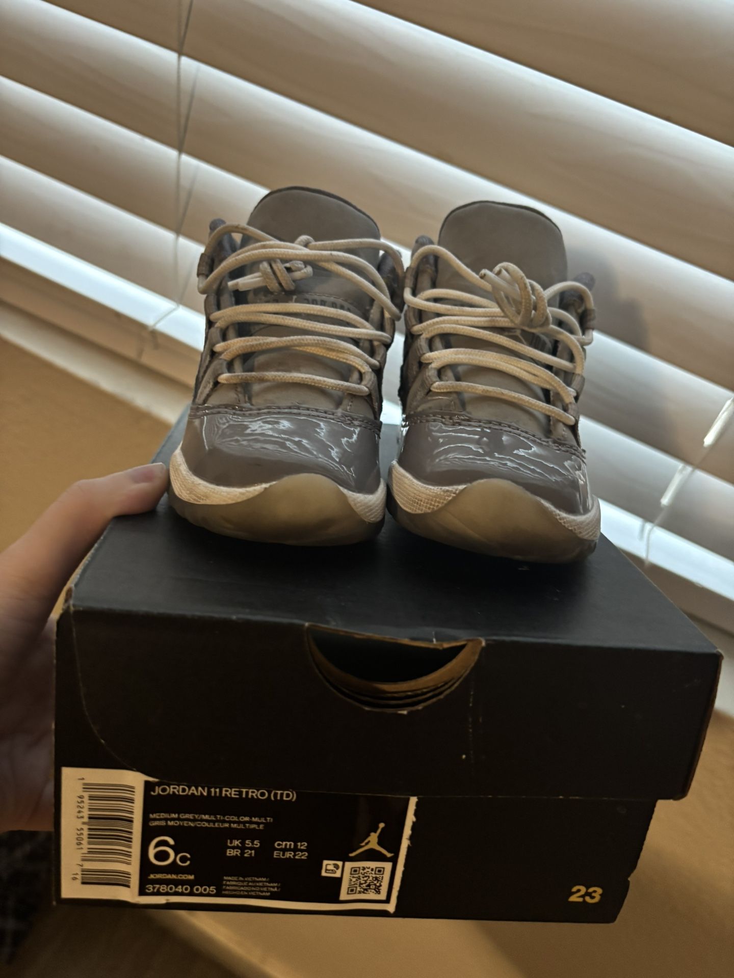 Jordan 11 Retro Cool Grey TD